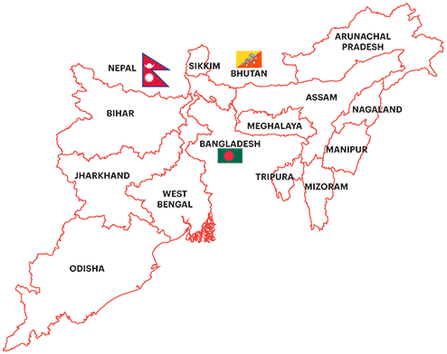 East Region Map