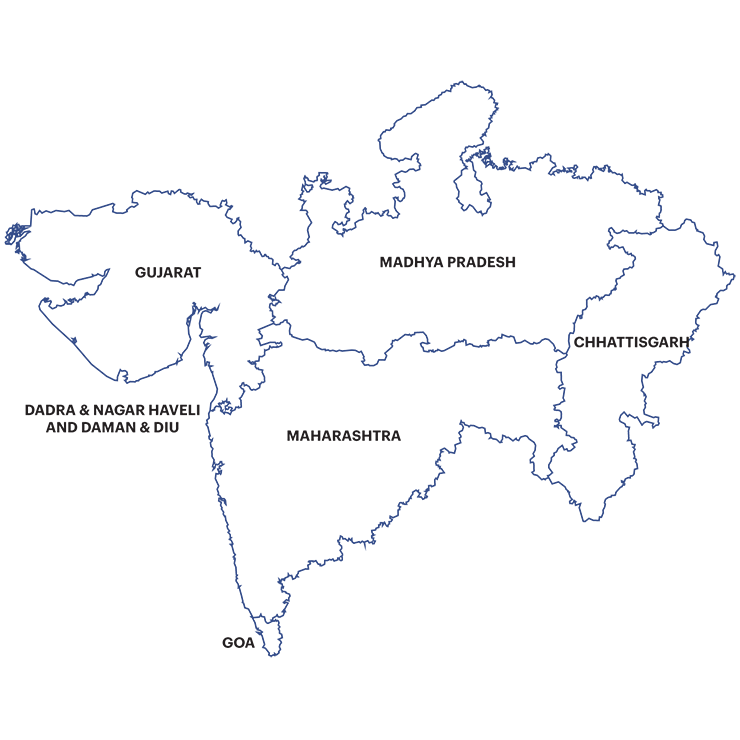 West Region Map