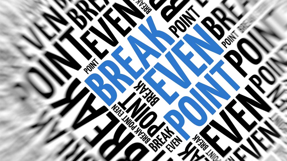 Approaching Break-Even Positively Approaching Break-Even Positively
