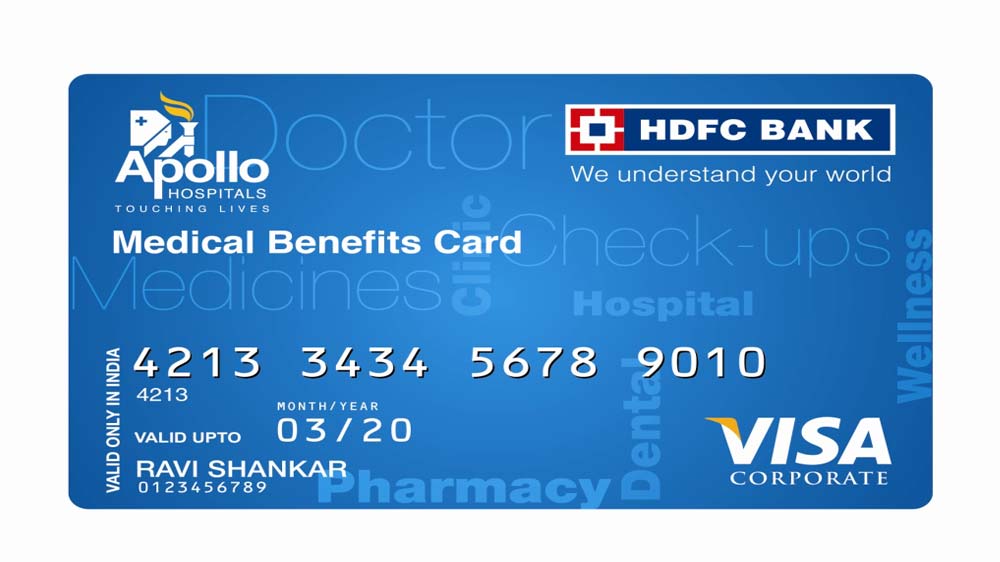 Hdfc Bank Launches Prepaid Medical Card With Apollo Hospitals - 