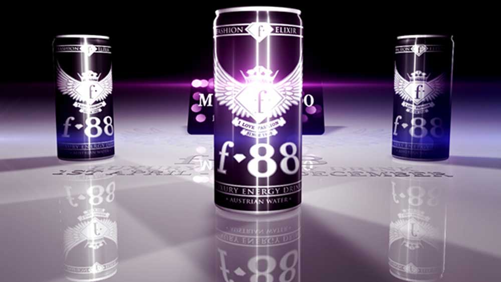f88 Fashion energy drink to penetrate into Indian Energy drink market