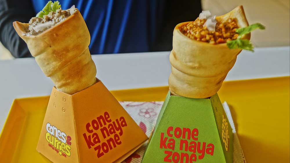 Cones & Curries adding the WOW factor for Snack Junkies
