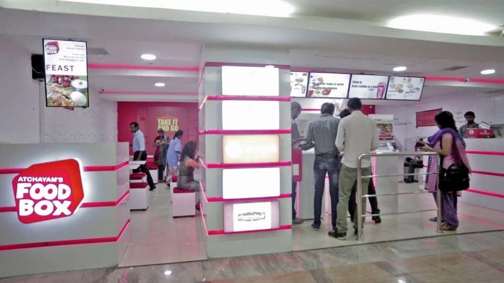 Atchayam Foodbox serves in 90 secs