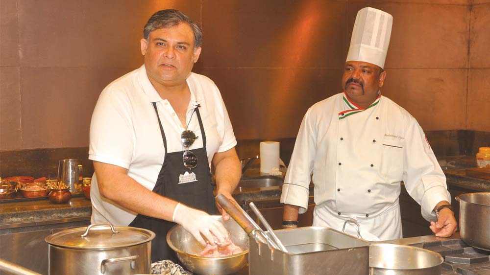 Chef Marut Sikka to serve meal at the Global Investor Summit today