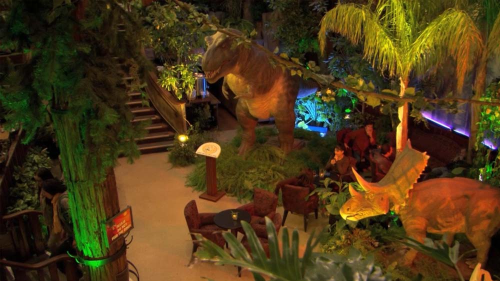 Dinosaur-themed restaurant