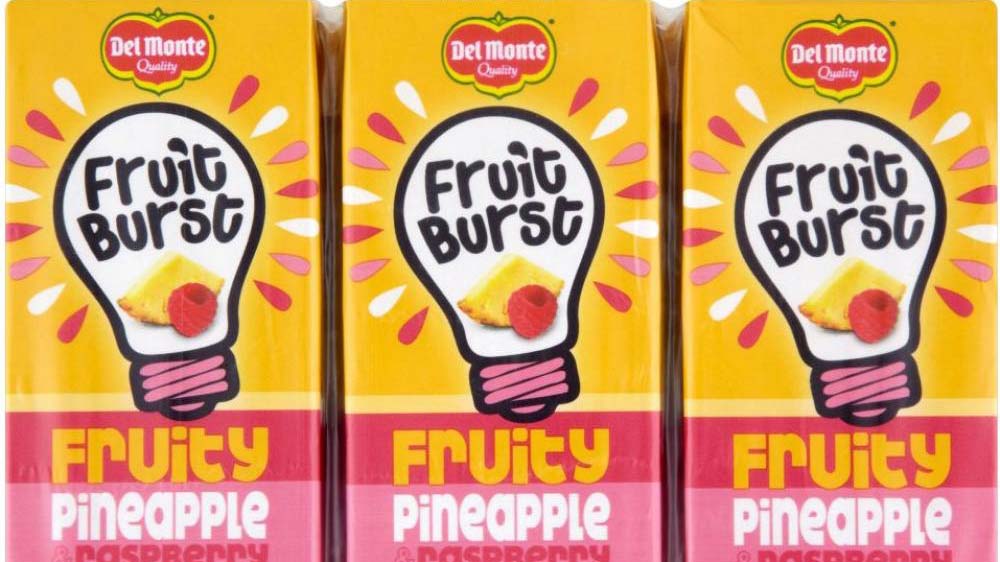 Fruit Burst Juices from Del Monte