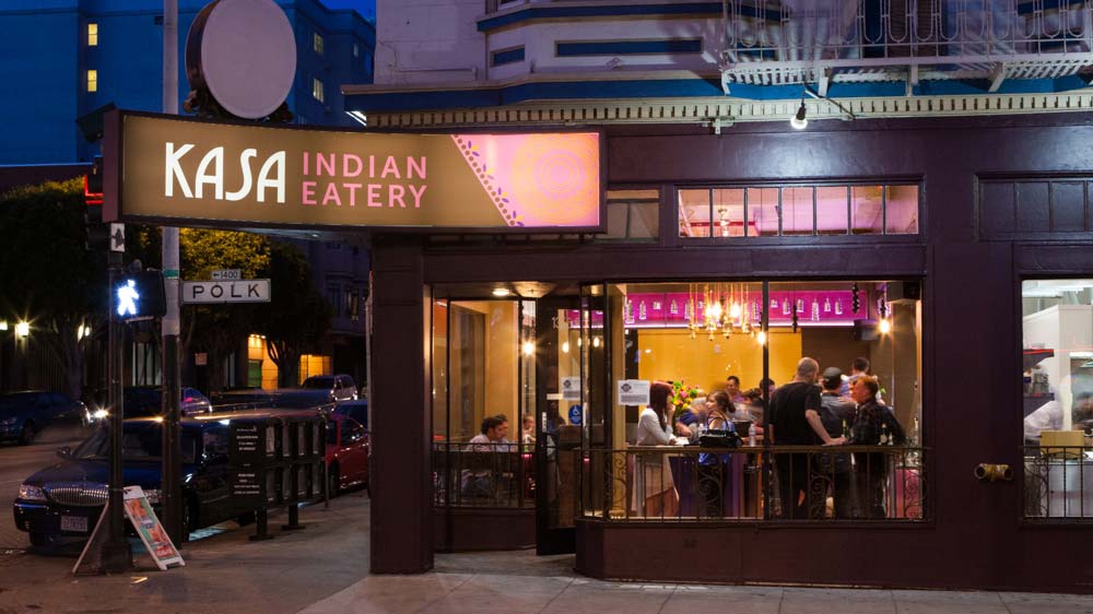 Kasa, Indian Eatery at Polk Street now