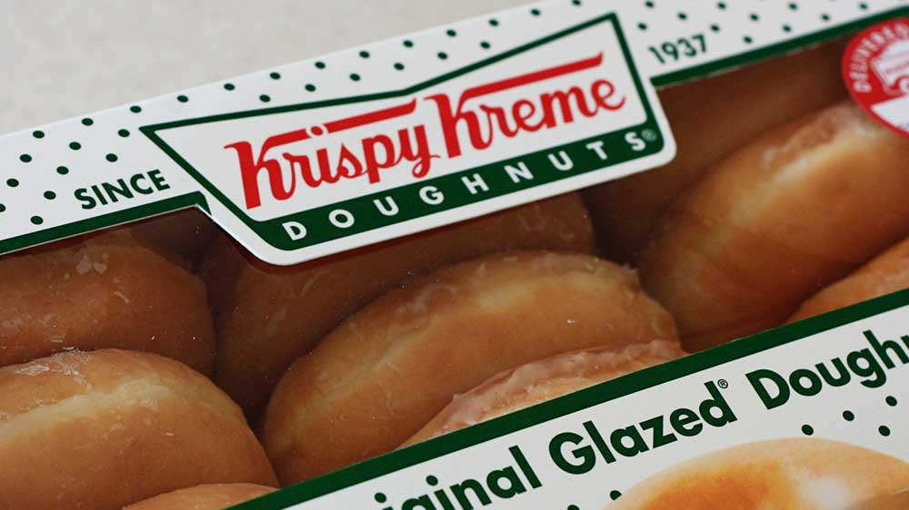 Krispy Kreme brings Valentine cheer
