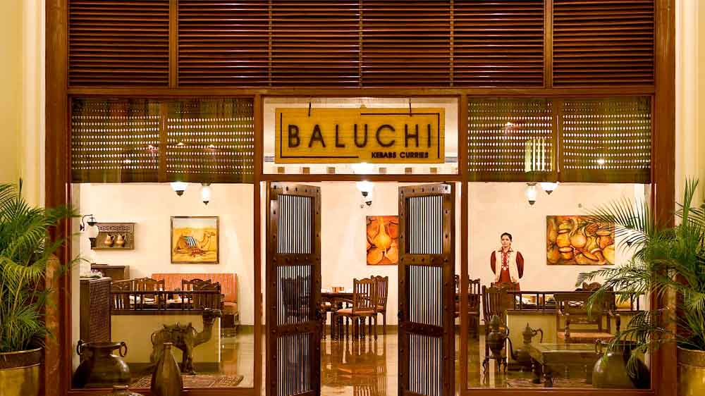 Lunch ‘Thali’ at Baluchi, The Lalit