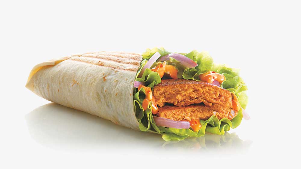 McDonald’s introduces saucy wraps