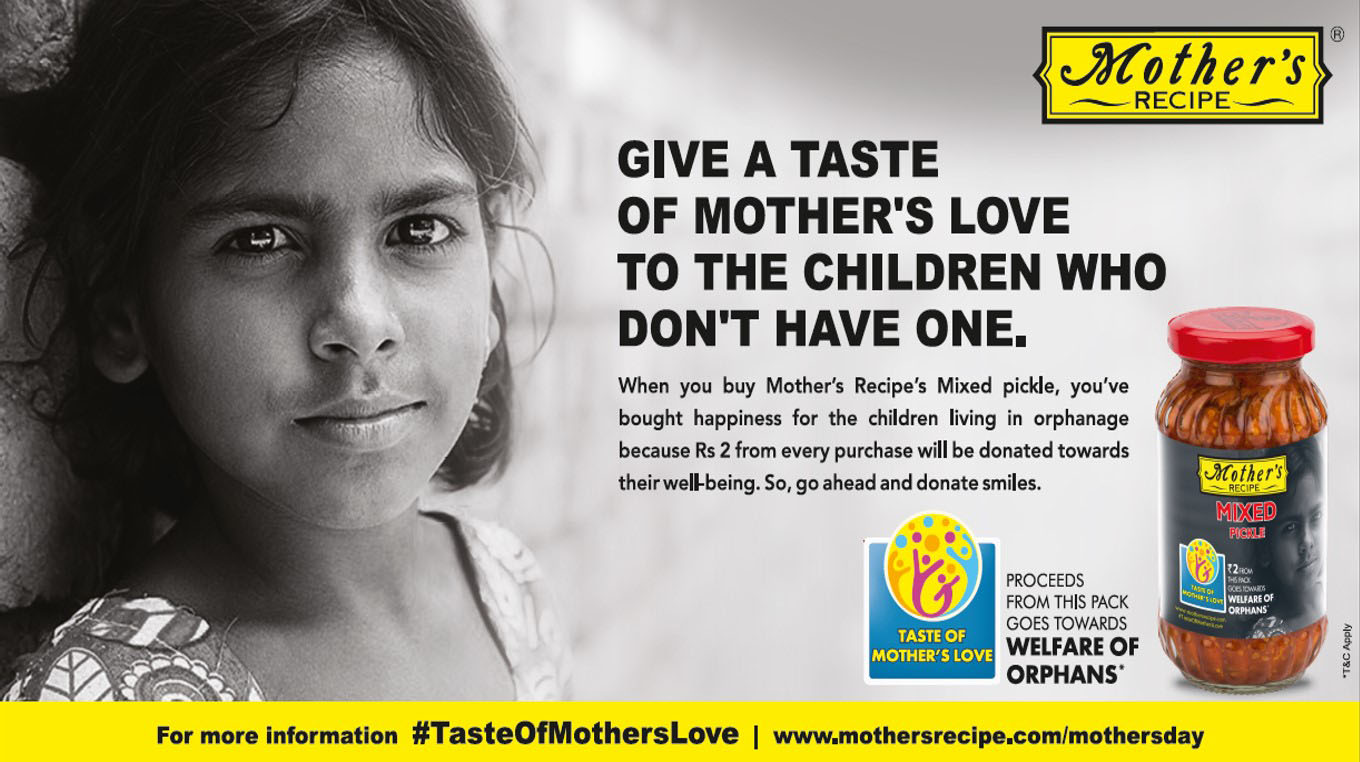 Mother's Recipe campaigns for Mother's Day with #TasteOfMothersLove