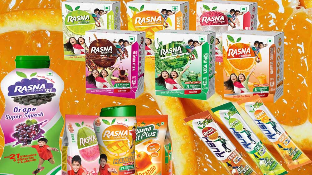 Rasna to make Non-fruit Beverages