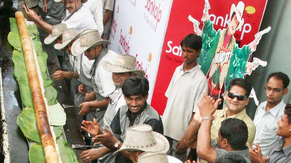 Sankalp Group Prepares 53 ft Dosa
