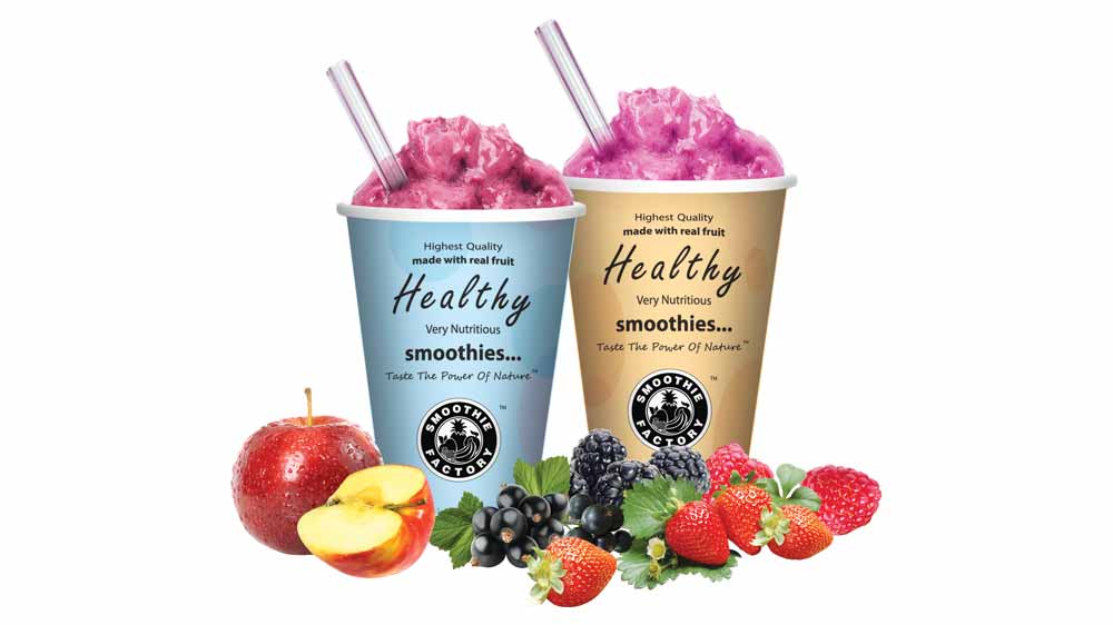 The US based cafe Smoothie Factory is planning to open 90 outlets within 5 years.