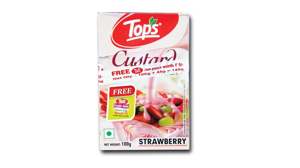 Tops present custards, jellies