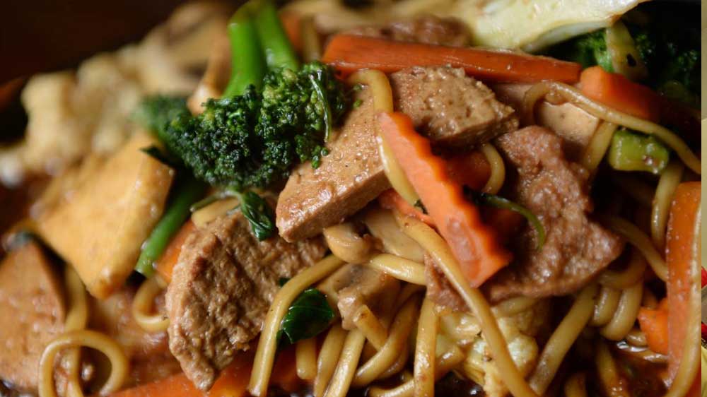 Veg Delight with Mock Meat