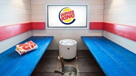 Now you can eat your favourite whopper at sauna Now you can eat your favourite whopper at sauna