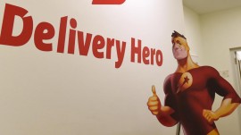 Delivery Hero debuts 5.5% above offer price at 26.90 euros Delivery Hero debuts 5.5% above offer price at 26.90 euros
